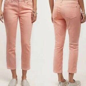 Anthropologie Pilco & the Letterpress Versatile Ivory Women's Jeans Size 26